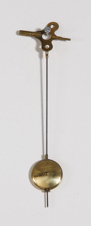 VÄGGPENDYL, gustaviansk stil.