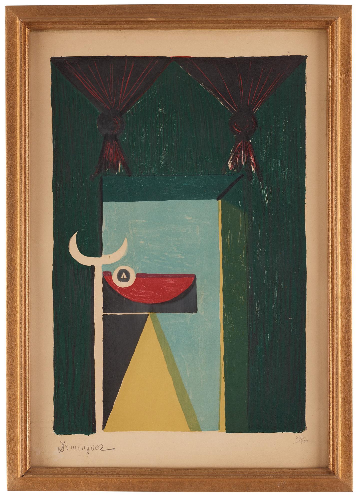 Óscar Domínguez, "Tauromachie".