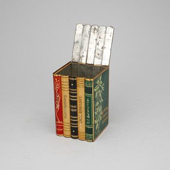 PLÅTBURK, Aktiebolaget Örebro Kexfabrik, 1900-talets början.