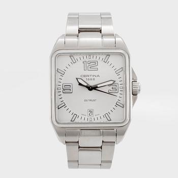 CERTINA, DS Trust, wristwatch, 34 x 34 (47) mm,