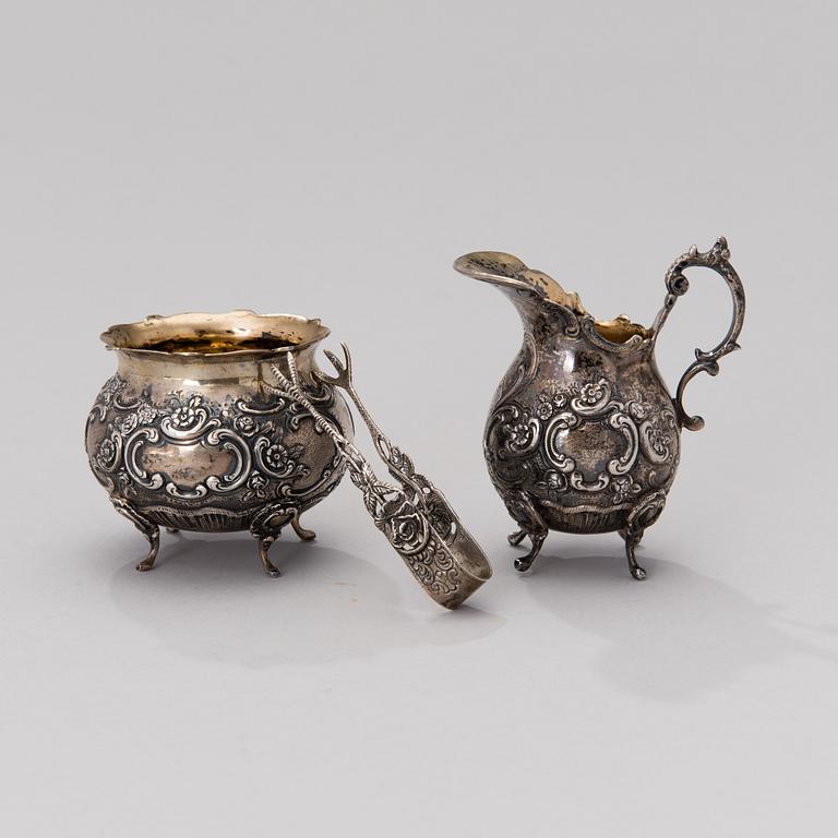 A SET OF NINE FINNISH SILVER OBJECTS.