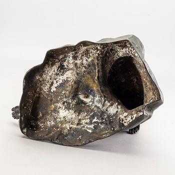 A late 19th century bronze sculpture.