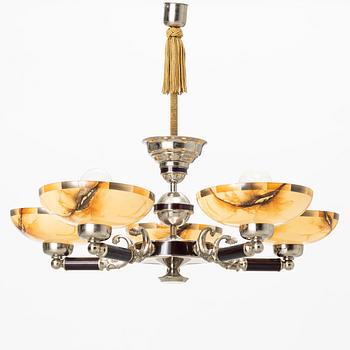 Ceiling lamp, 1920s.