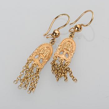 ÖRHÄNGEN, ett par, 14 K guld, Kaunis Koru, Finland, 1997. Vikt ca 3 g.