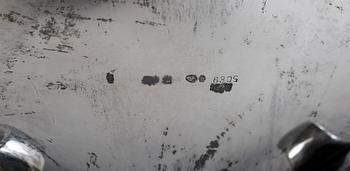 SERVIS, 3 delar, silver, med svenska importstämplar. Vikt ca 1130 g.