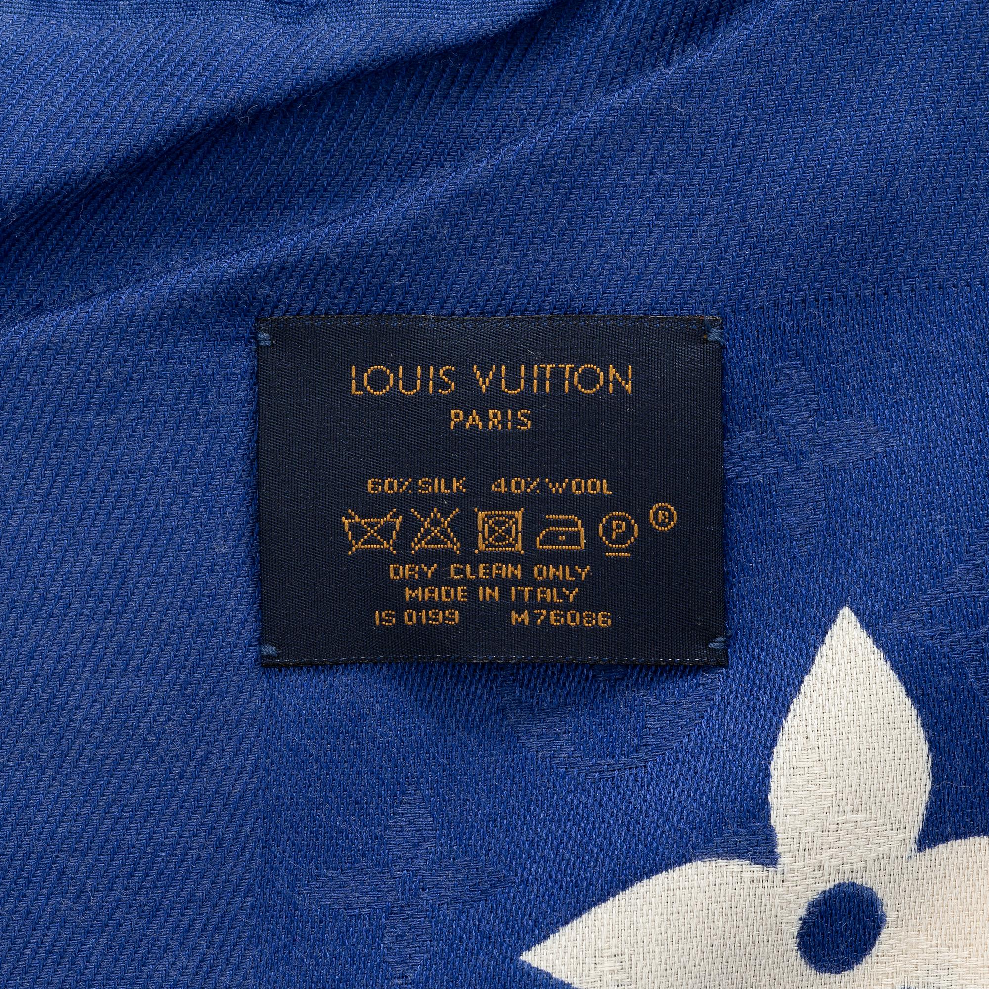 Louis Vuitton, shawl, "Escale Monogram Shawl", limited edition.