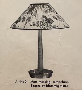 Hans Bergström, a table lamp model A 4460, Asea, 1940s-50s.