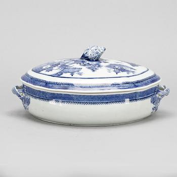 TERRIN, porslin, Kina, Qingdynasin, Jiaqing (1796-1820).