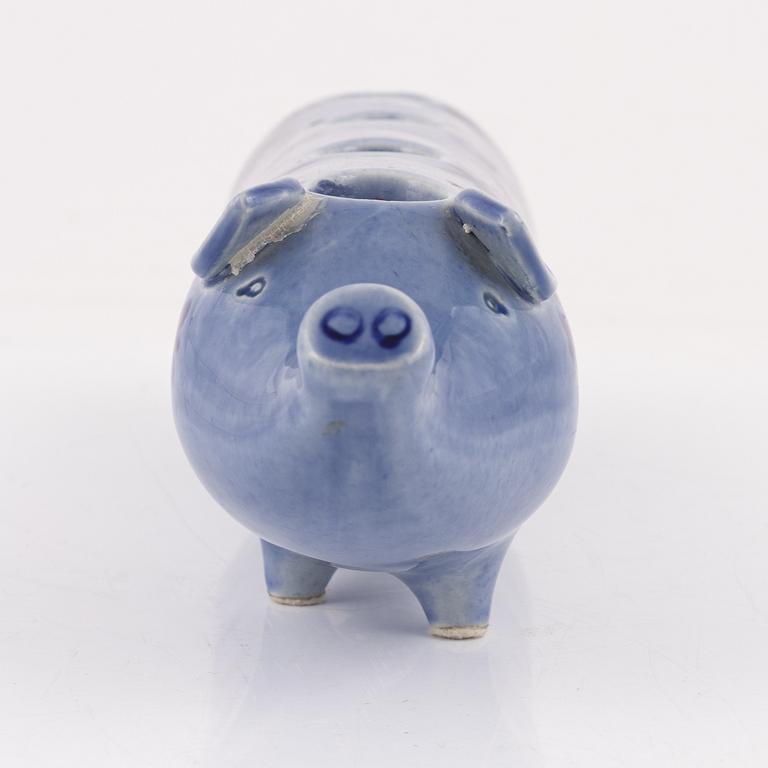Lisa Larson, a stoneware candle holder from Gustavsberg.