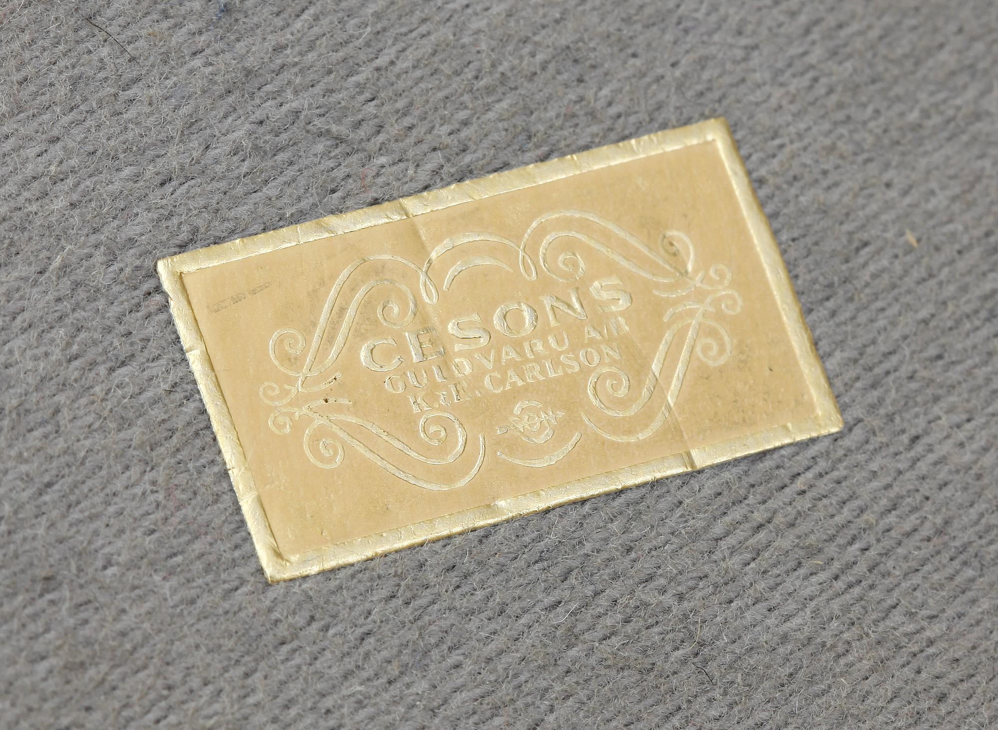 LJUSSTAKAR, 2 par, silver, bland annat K&EC, Göteborg, 1959.