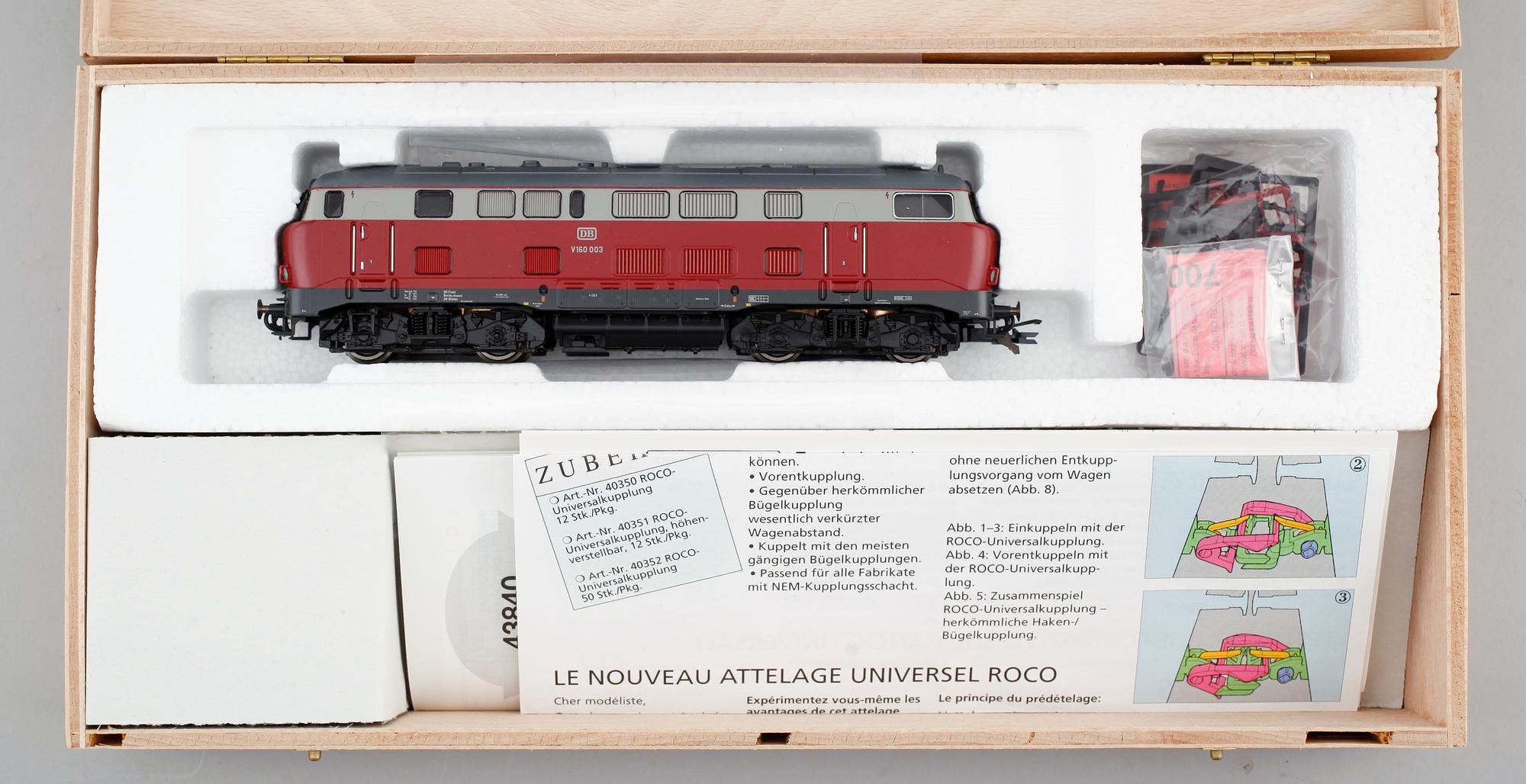 MODELLTÅG, 4 st, Roco, Österrike.