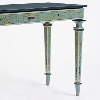 Carl Malmsten, a Swedish Grace console table, cabinetmaker Albin Johansson, Stockholm, for Villa Kvikkjokk, 1927.
