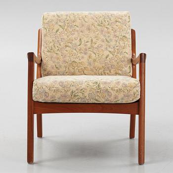 Ole Wanscher, a teak 'Senator' easy chair, France & Son, Denmark.