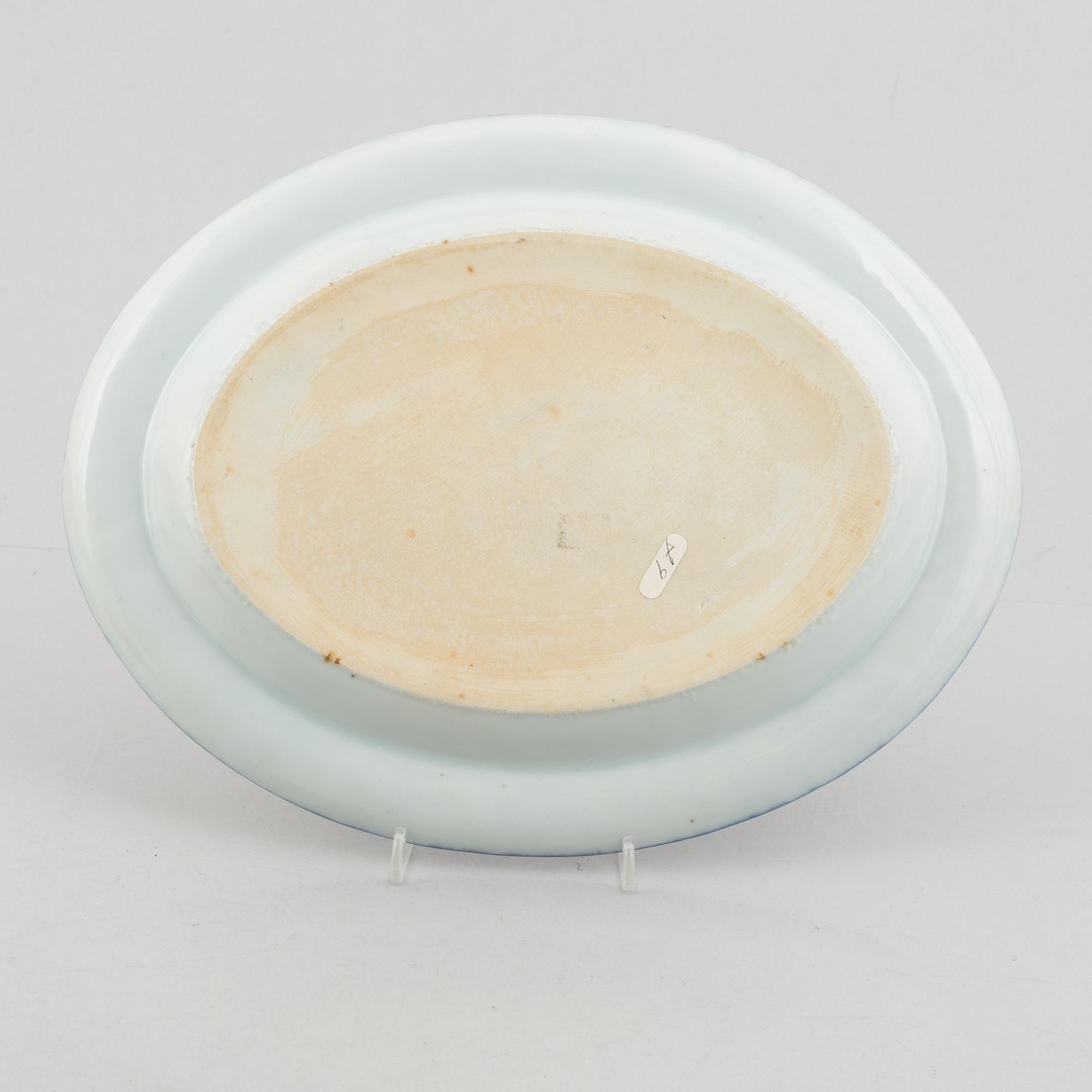 Stekfat, 2 st, Jiaqing (1796-1820).