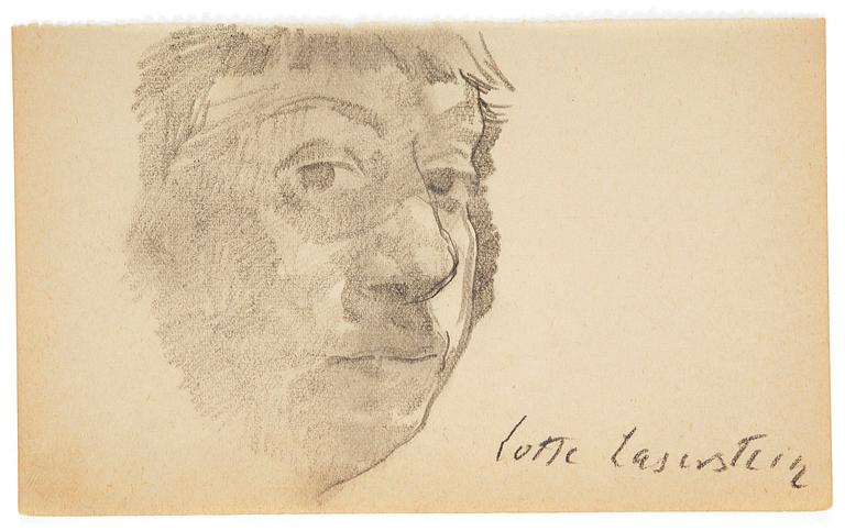 Lotte Laserstein, Självporträtt.