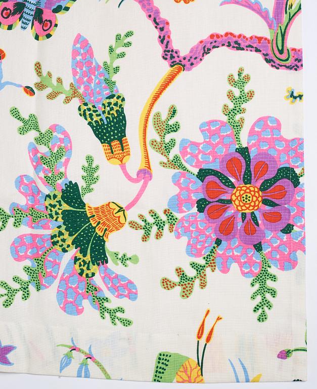 Josef Frank, gardiner, ett par, "Hawaii", Firma Svenskt Tenn.