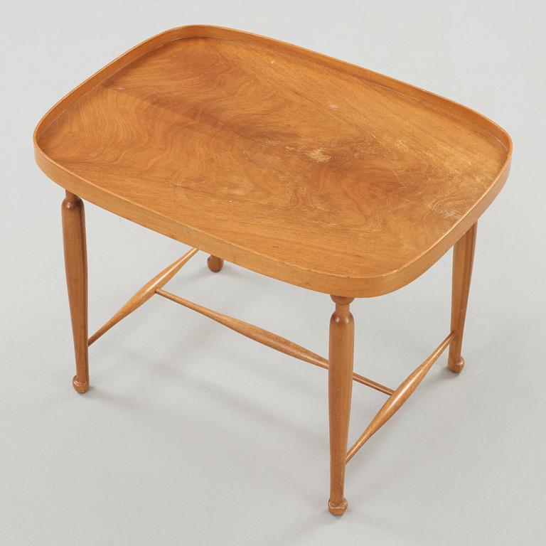 A Josef Frank mahogany side table, Svenskt Tenn, model 961.