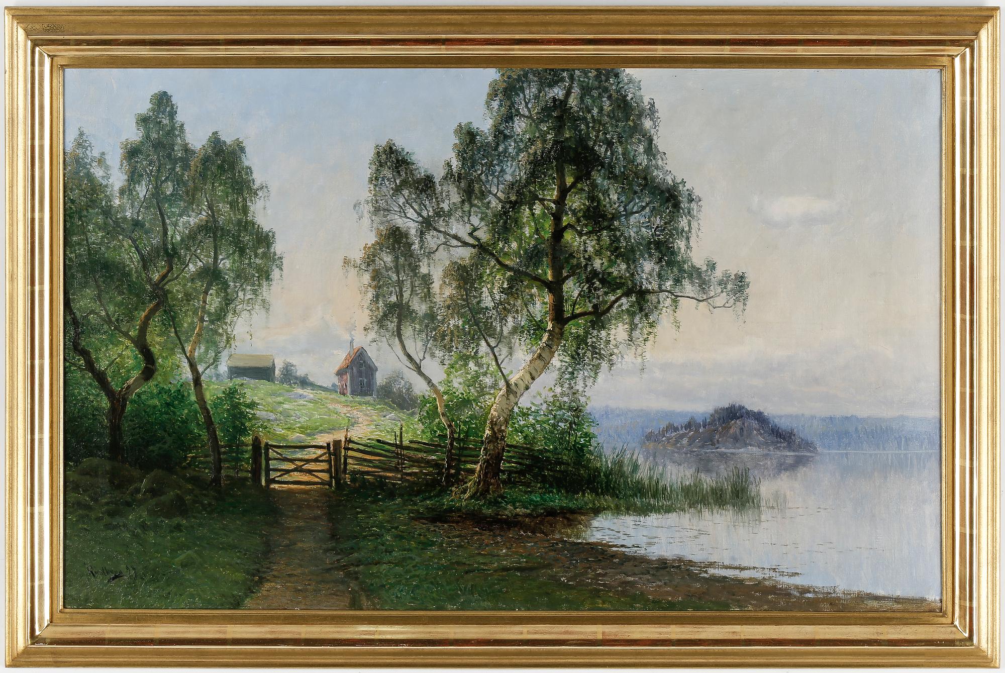 JOHAN KINDBORG, olja på duk, signerad och daterad 99.