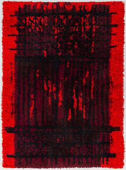 Kirsti Ilvessalo, ryijy, Ryijykutomo Koskinen. Noin 150x107cm.