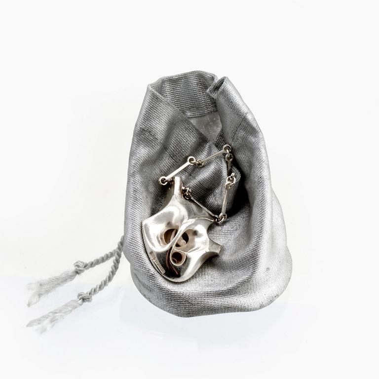 Björn Weckström, "Augria", a sterling silver necklace, Lapponia 1977.