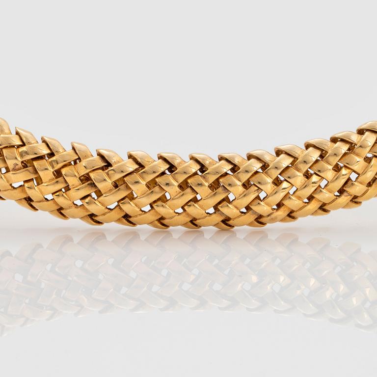 Tiffany collier 18K guld "Vannerie".