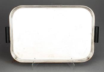 SERVISDELAR, 3 st, nysilver, bland annat  GAB, Stockholm, 1900-talets första hälft.