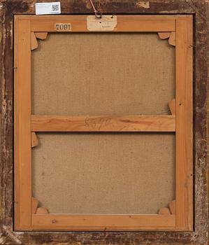 OKÄND KONSTNÄR, olja på uppfodrad duk, 1700-tal.