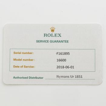 Rolex, Sea-Dweller, wristwatch, 40 mm.