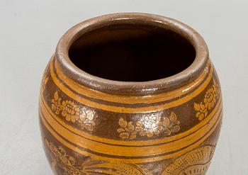 Larger floor urn  second half of the 20th century, Southeast Asia.