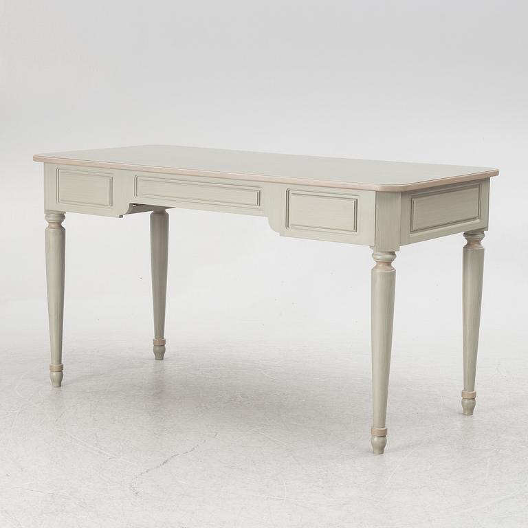 A Gustavian style desk with a chair, Åmells Möbler.