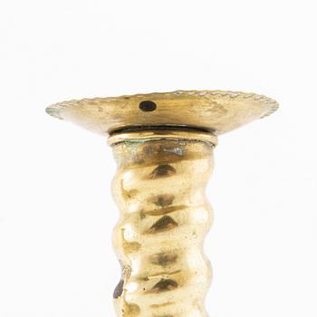 Ljusstakar ett par, 1800-tal Barockstil.