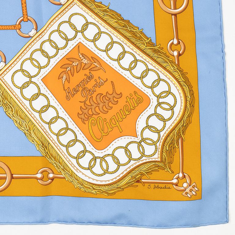 Hermès, scarf, "Cliquetis".