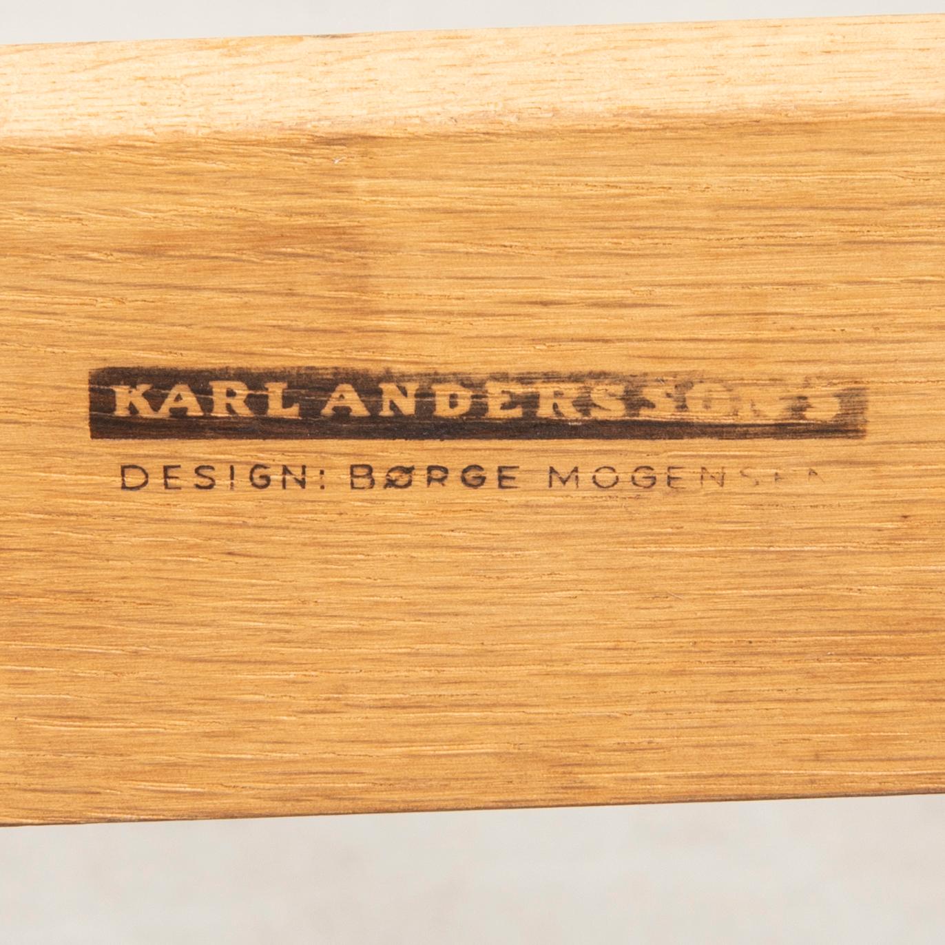 Børge Mogensen, dining table Karl Andersson & Söner second half of the 20th century.