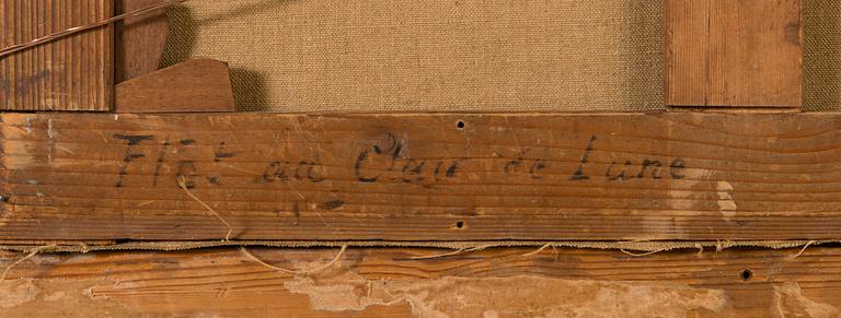 FELIX CHOISNARD, oil on canvas, signed.