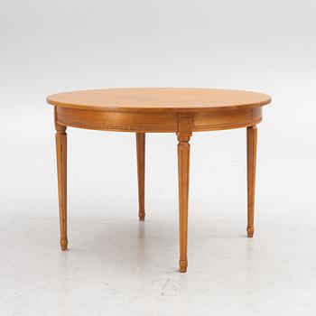 Dining set, 7 pieces, Gustavian style, including Taserud, Arvika, mid-20th Century.