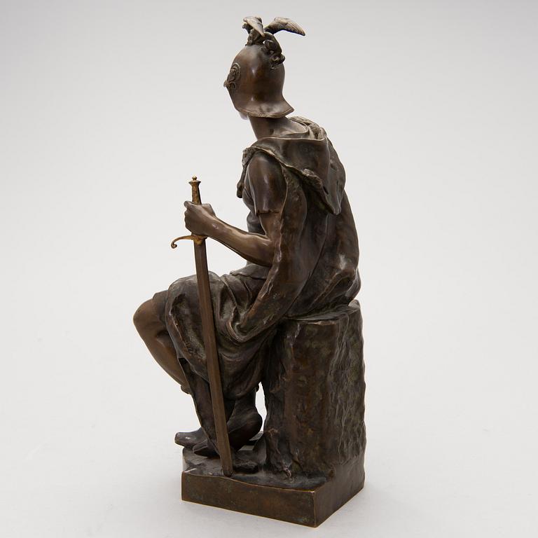 PAUL DUBOIS, bronze, signed,  F.Barbedienne founder.