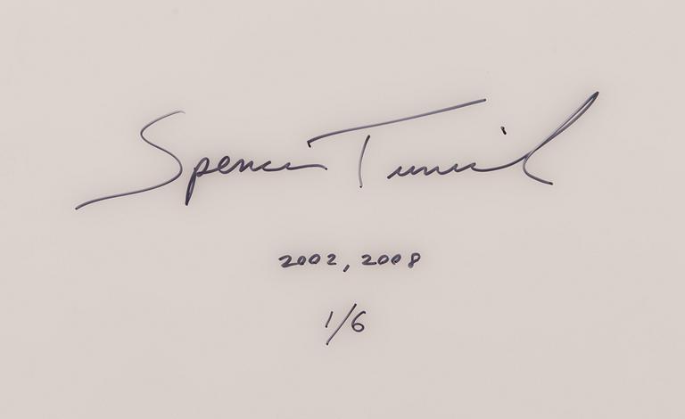 Spencer Tunick, c-print, signerad och daterad 2002, 2008 och numrerad 1/6 a tergo.