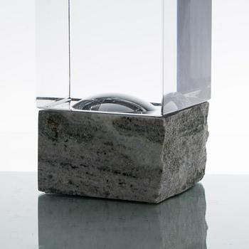 SKULPTUR, glas, Jan Johansson, Orrefors 2001.