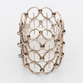 Kaija Aarikka, a silver bracelet, Finland, 1966.