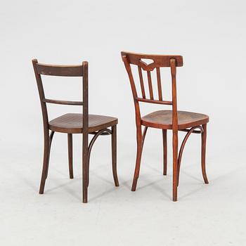 Stolar 6 st Thonet 1900-talets första hälft.