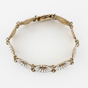 GEORG JENSEN, armband "Daisy".