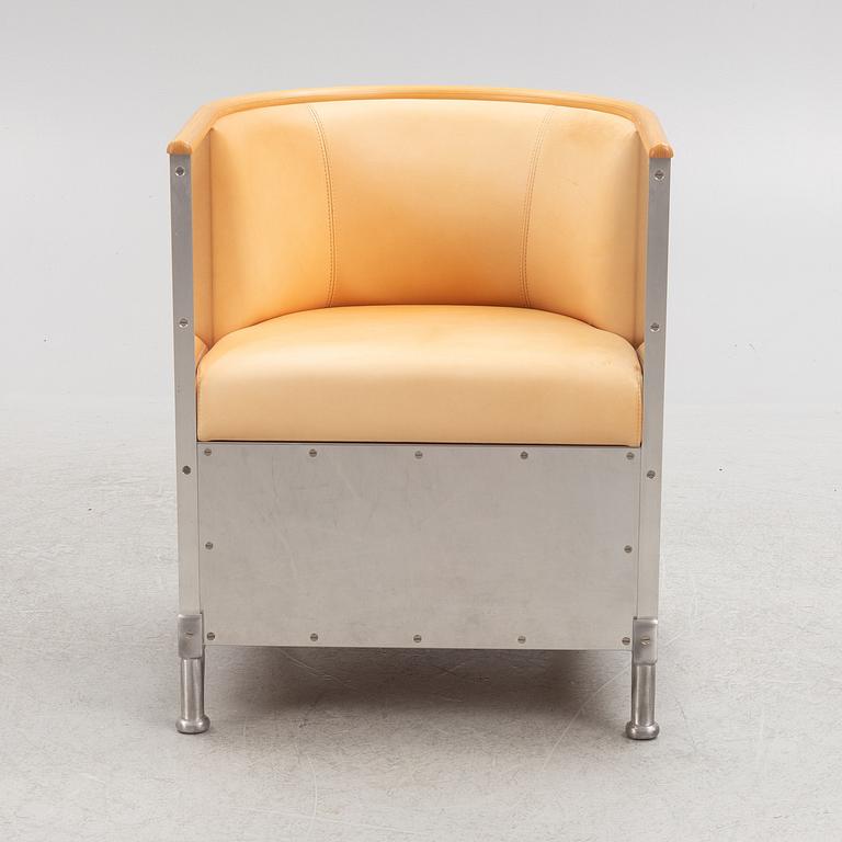 Mats Theselius, "Aluminium chair", Källemo, designed in 1990.