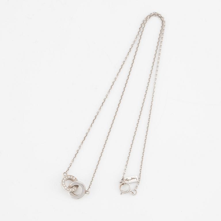 Efva Attling, necklace, 18K white gold with diamonds.
