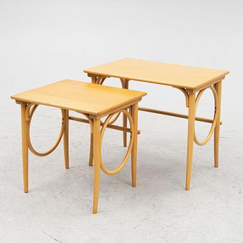 Satsbord, 2 delar, modell 1063 A-B, Thonet, 1980-tal.