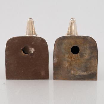 A pair of bookends, second half of the 20th Century.