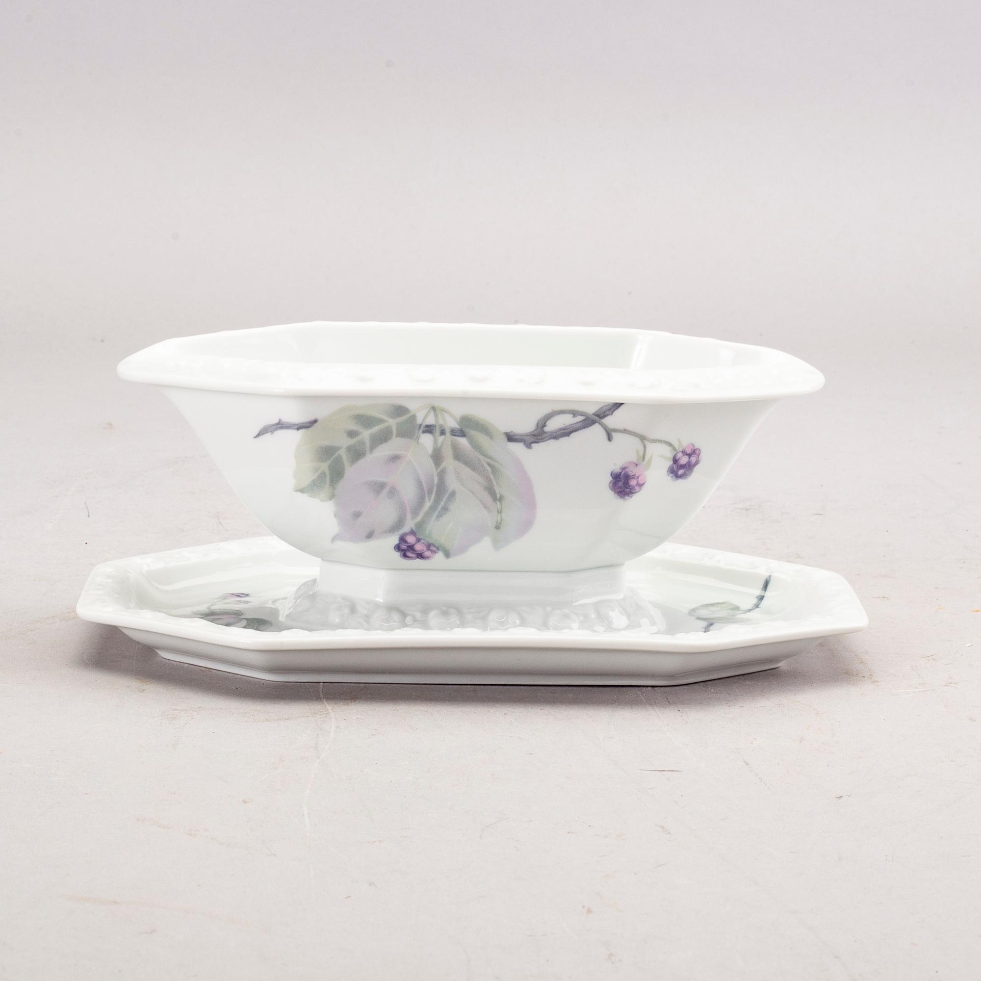 SERVIS  83 dlr "Maria" Rosenthal sent 1900-tal porslin och glas.