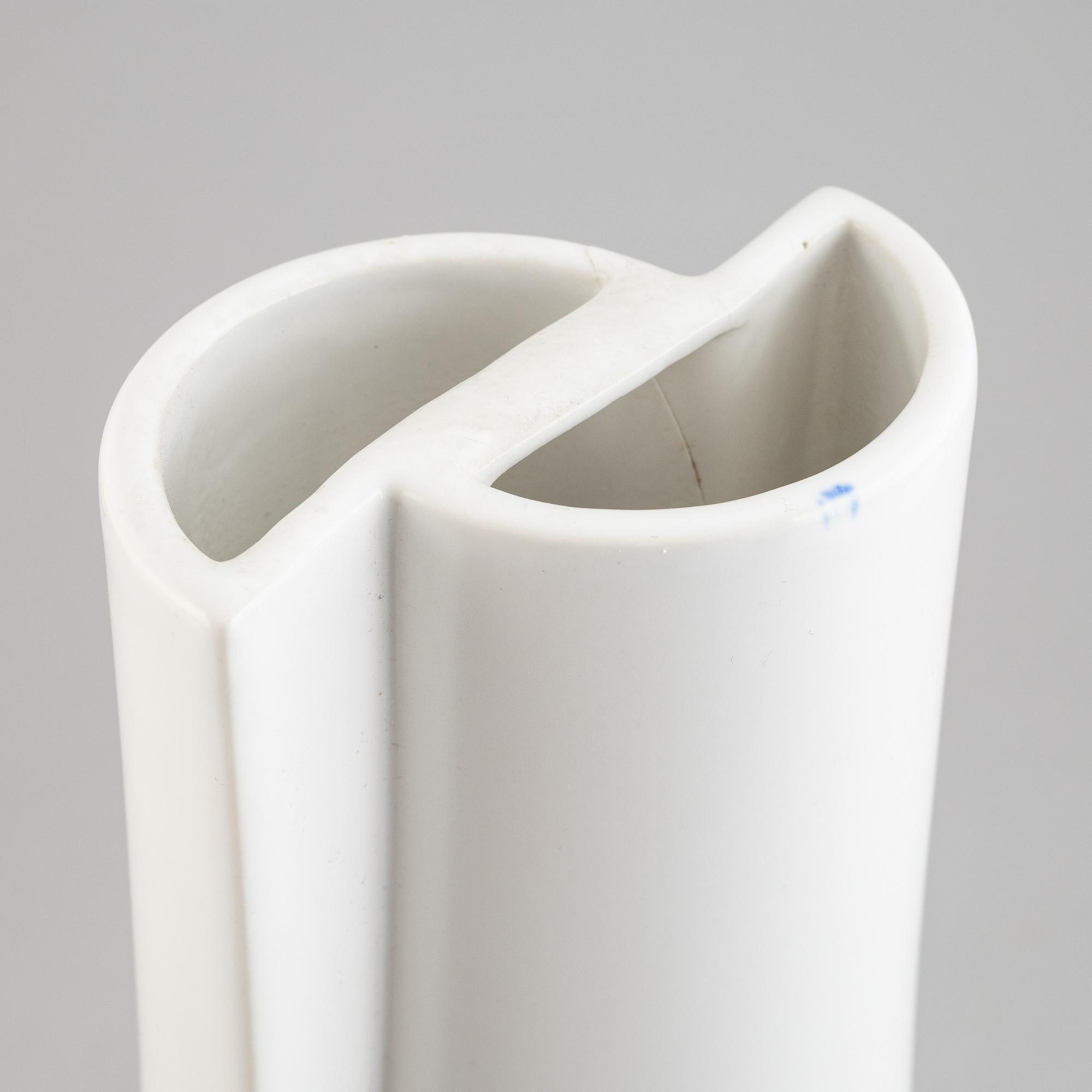 Wilhelm Kåge, two "Surrea" ceramic vases, Gustavsberg, Sweden, possibly prototypes.