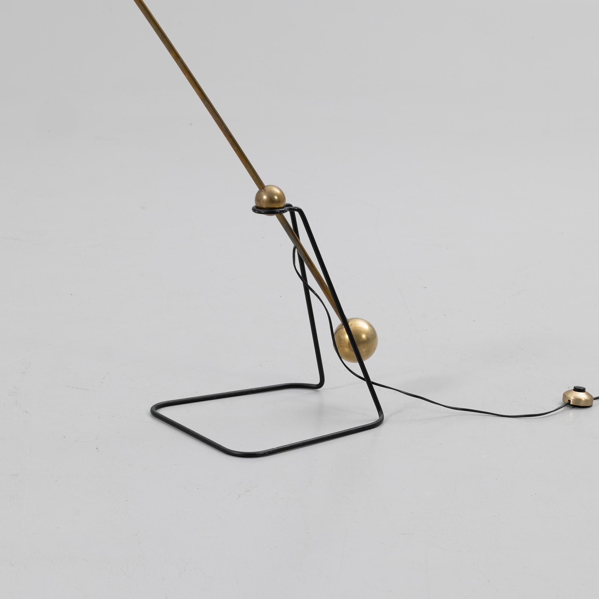 Pierre Guariche, attributed to, Floor lamp, France, mid-20th century.