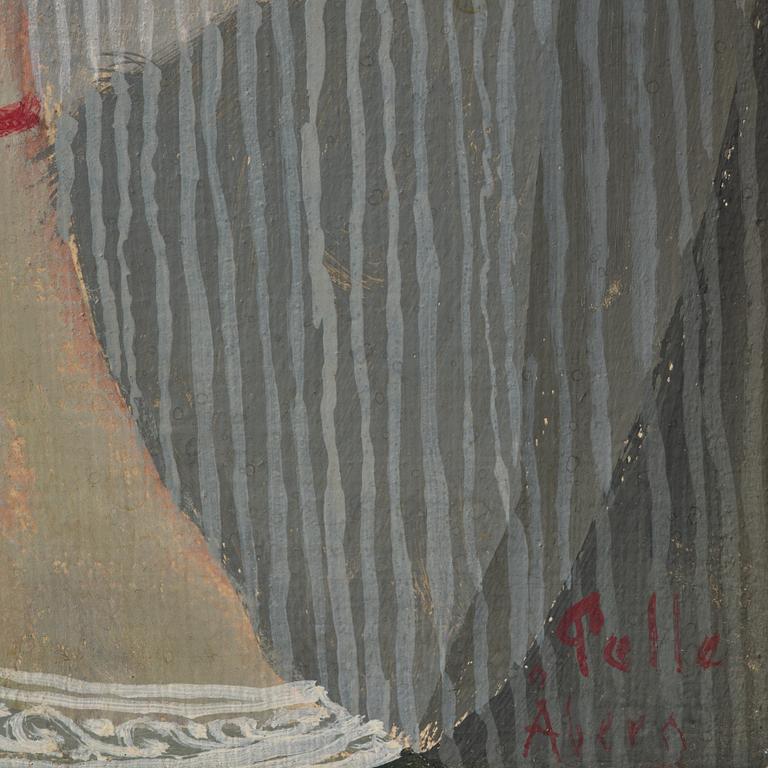 Pelle Åberg, Young woman with a hat.