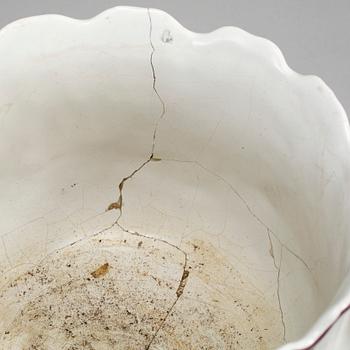 A Swedish Marieberg wine cooler, 18th Century.